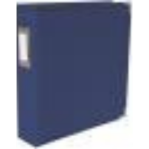 Classic Leather D-Ring Album 8.5" x 11" (Cobalt)