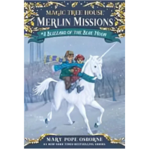 Blizzard of the New Moon (with sticker) (Magic Tree House #36)