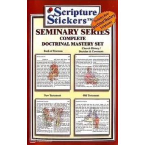 Scripture Stickers - Seminary Complete Set Scripture Stickers - Seminary Complete Set