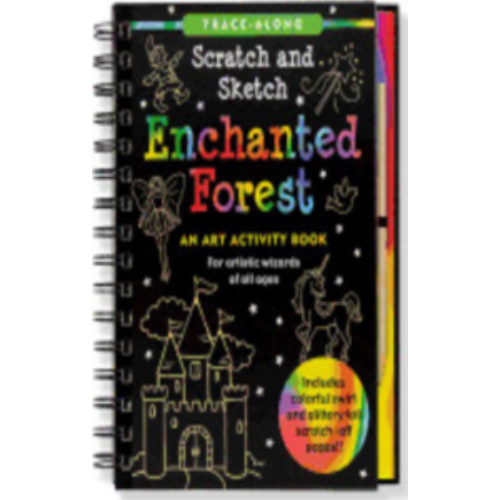 Scratch & Sketch Enchanted Forest (Trace Along)