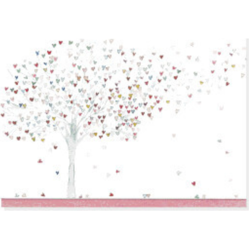 Tree of Hearts Note Card
