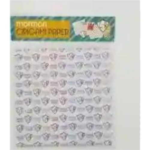 Origami Paper - Mormon Origami Paper
