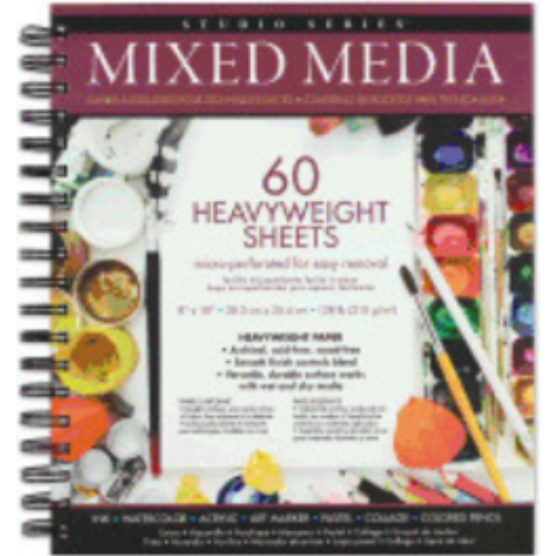 Paint - Studio Series Mixed Media: 60 Heavyweight Sheets Paint - Studio Series Mixed Media: 60 Heavyweight Sheets