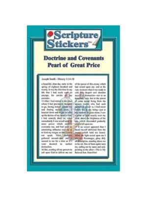 Scripture Stickers - Doctrine & Covenants/Pearl of Great Price