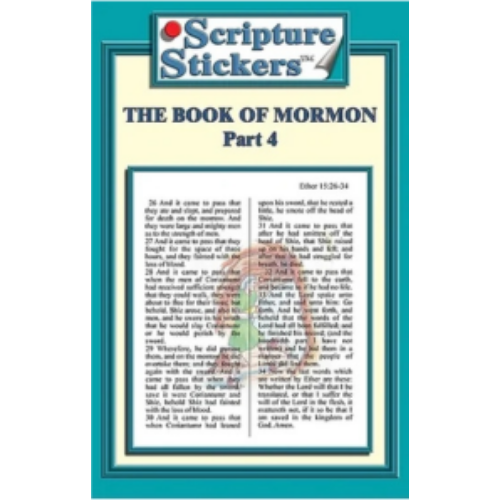 Scripture Stickers - Book of Mormon Part 4