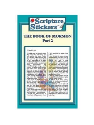 Scripture Stickers - Book of Mormon Part 2