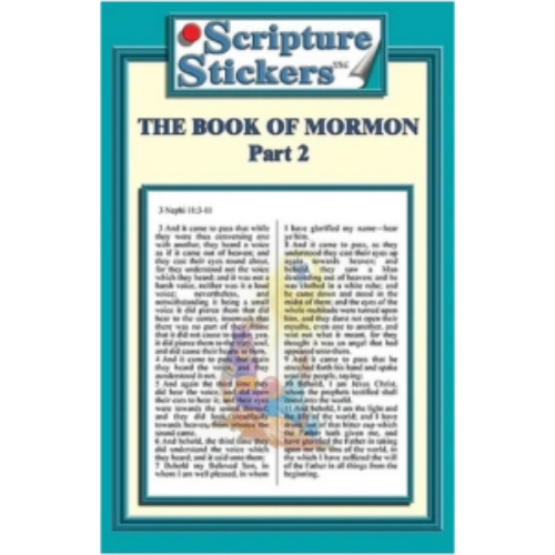 Scripture Stickers - Book of Mormon Part 2