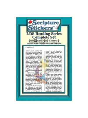 Scripture Stickers - LDS Reading Series Complete Set (Triple Combination)