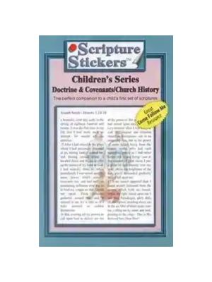 Scripture Stickers - Children's Doctrine and Covenants/Church History