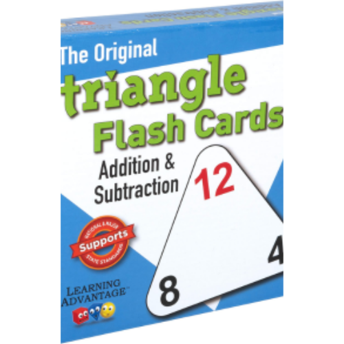 Original Triangle Flash Cards: Addition & Subtraction Original Triangle Flash Cards: Addition & Subtraction