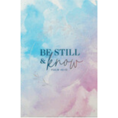 Be Still and Know Journal (Watercolor)