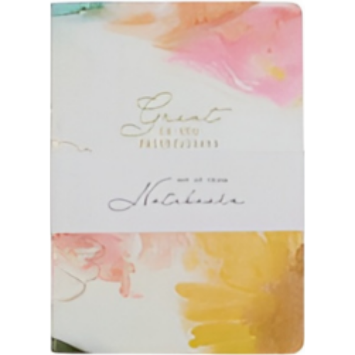 Great Is Thy Faithfulness Notebook (Set of 3)
