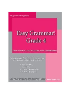 Easy Grammar 4 Teacher Edition