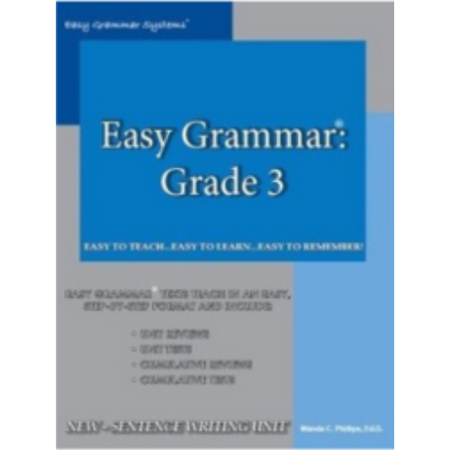Easy Grammar 3 Teacher Edition