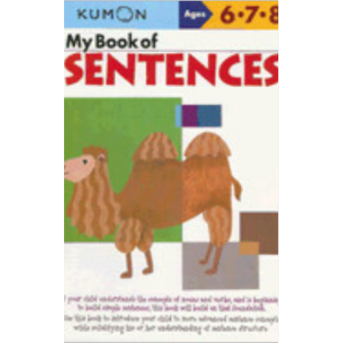 My Book of Sentences My Book of Sentences