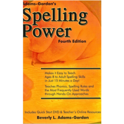 Spelling Power, 4th Edition (bound w/DVD) Spelling Power, 4th Edition (bound w/DVD)