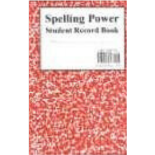 Spelling Power Record Book gr. K-3 (Red)