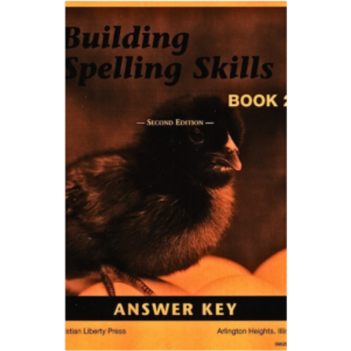 Building Spelling Skills Book 2 Answer Key