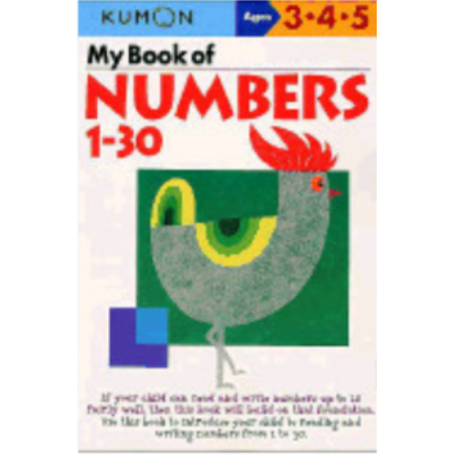 My Book of Numbers 1-30