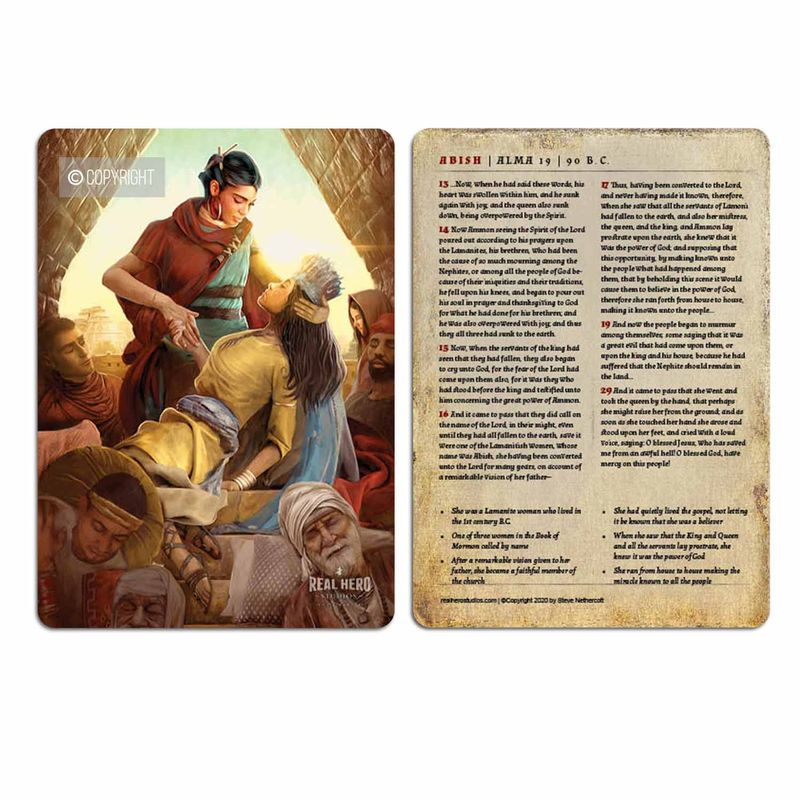 Abish 5x7 Card