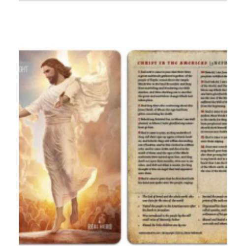 Christ in the America 5x7 Card