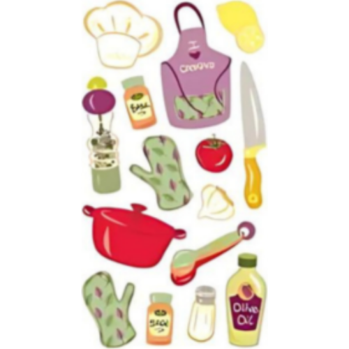 Sticker Scrapbook: Cooking Sticker Scrapbook: Cooking