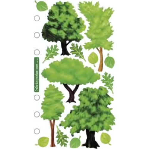 Sticker Scrapbook: Trees Sticker Scrapbook: Trees