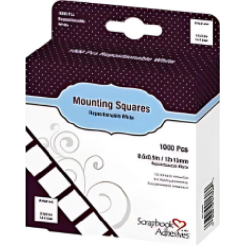 Scrapbook Adhesives Mounting Squares - Repositionable