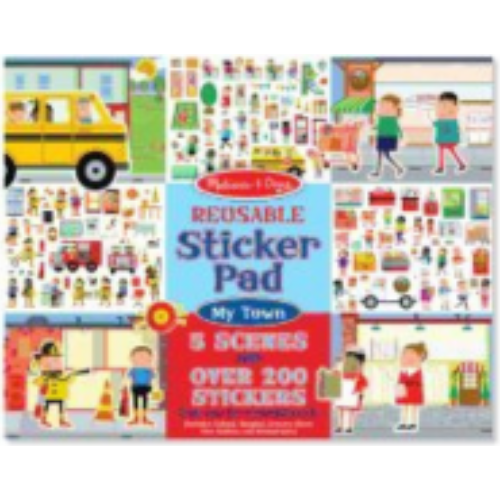 Sticker Pad - My Town
