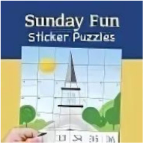 Stickers - Sunday Fun Sticker Puzzles (8 Puzzles) Stickers - Sunday Fun Sticker Puzzles (8 Puzzles)