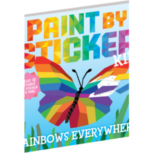 Stickers - Paint by Sticker: Rainbows Everywhere Stickers - Paint by Sticker: Rainbows Everywhere