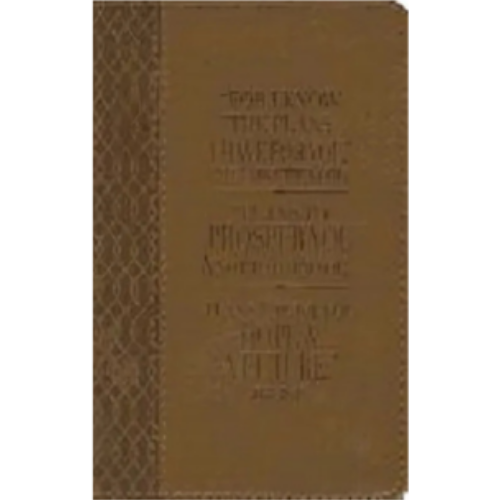 Journal - I Know the Plans (Brown Leather) Journal - I Know the Plans (Brown Leather)