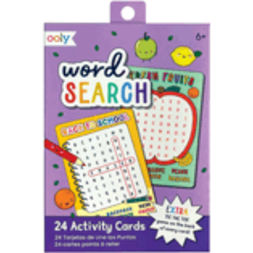 Word Search Activity Cards (Set of 24) Word Search Activity Cards (Set of 24)