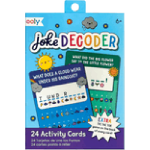 Joke Decoder Activity Cards (Set of 24)