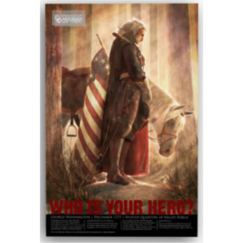 Washington's Prayer 11x17 Poster Washington's Prayer 11x17 Poster