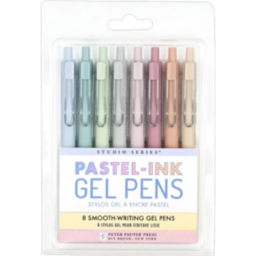Pastel Gel Pens - 8 Smooth Writing Pens Pastel Gel Pens - 8 Smooth Writing Pens