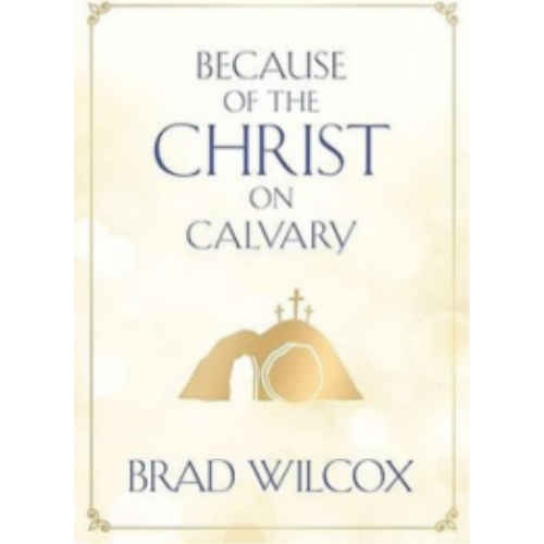 Because of the Christ on Calvary
