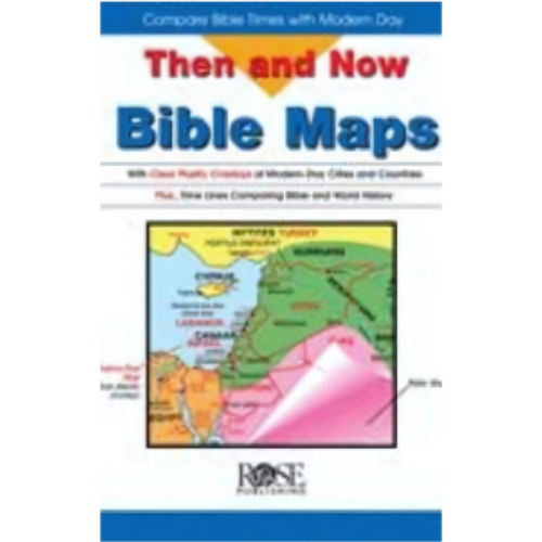 Then and Now Bible Maps - Spiral