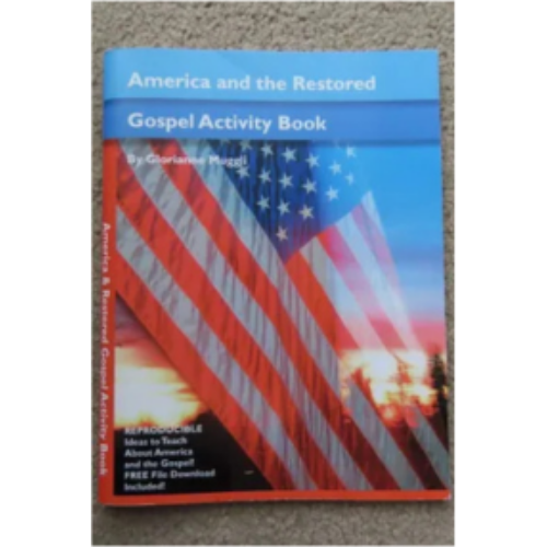 America and the Restored Gospel Activity Book red/blue or white