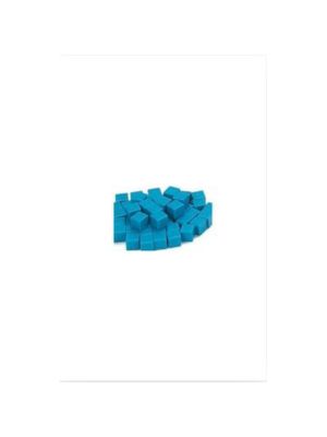Base Ten Blocks: 1's Units (100 count) (Blue Plastic)