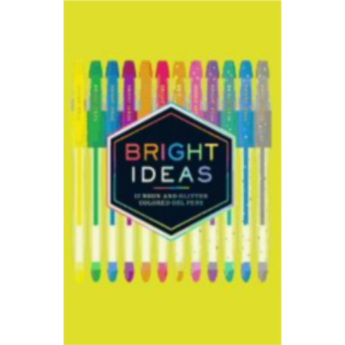 Neon and Glitter Colored Gel Pens (Bright Ideas) Neon and Glitter Colored Gel Pens (Bright Ideas)