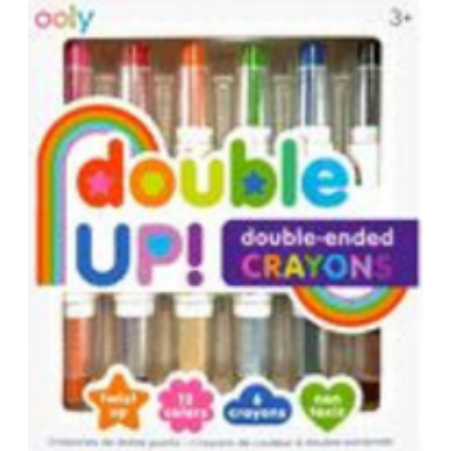 Double Up! Double-Ended Crayons Double Up! Double-Ended Crayons