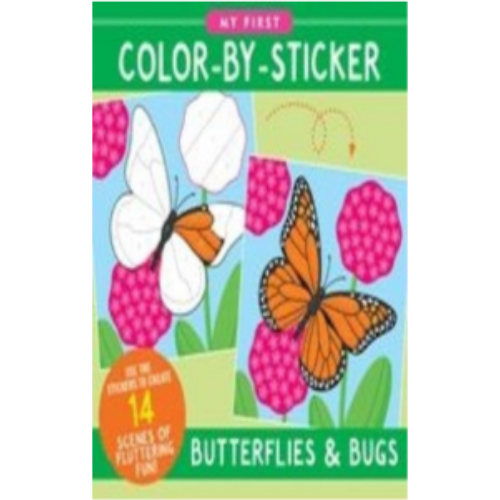 My First Color By Sticker Book - Butterflies & Bugs My First Color By Sticker Book - Butterflies & Bugs