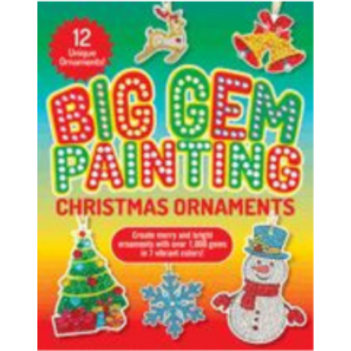 Big Gem Painting Christmas Ornaments Kit Big Gem Painting Christmas Ornaments Kit