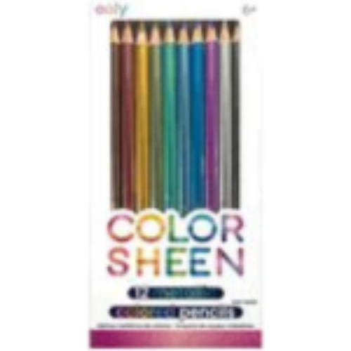 Color Sheen Metallic Colored Pencils