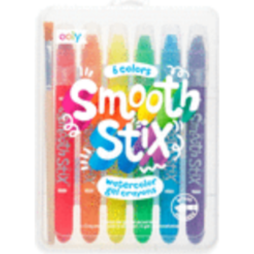 Smooth Stix Watercolor Gel Crayons & Brush Smooth Stix Watercolor Gel Crayons & Brush