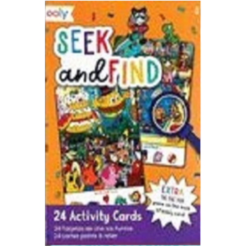 Paper Games: Seek & Find Activity Cards - Set of 24