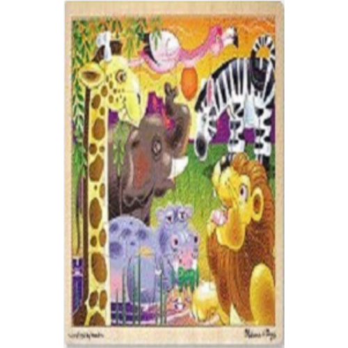 Melissa & Doug African Plains Jigsaw (24 Pc)