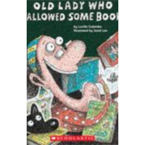 There Was an Old Lady Who Swallowed Some Books!