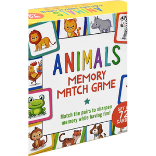 Animals Memory Match Game (Set of 72 Cards) Animals Memory Match Game (Set of 72 Cards)